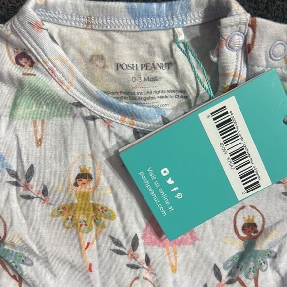 Posh Peanut Noel Bodysuit‎ Twirl - Picture 3 of 3